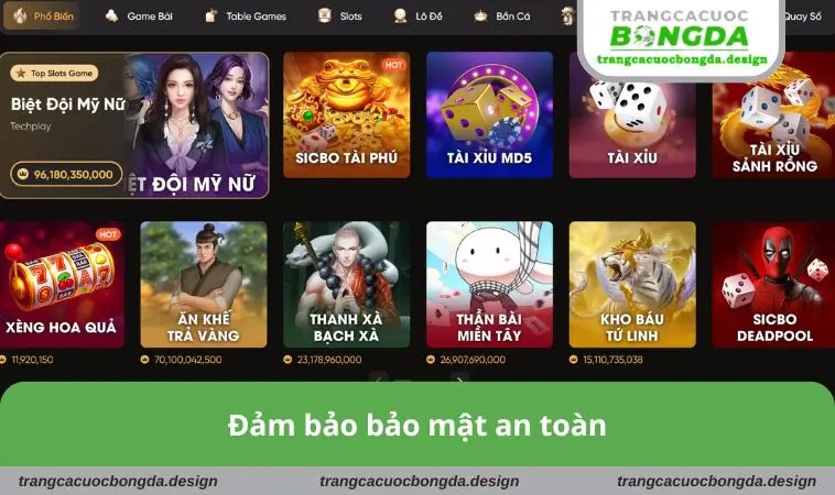 Đảm bảo bảo mật an toàn