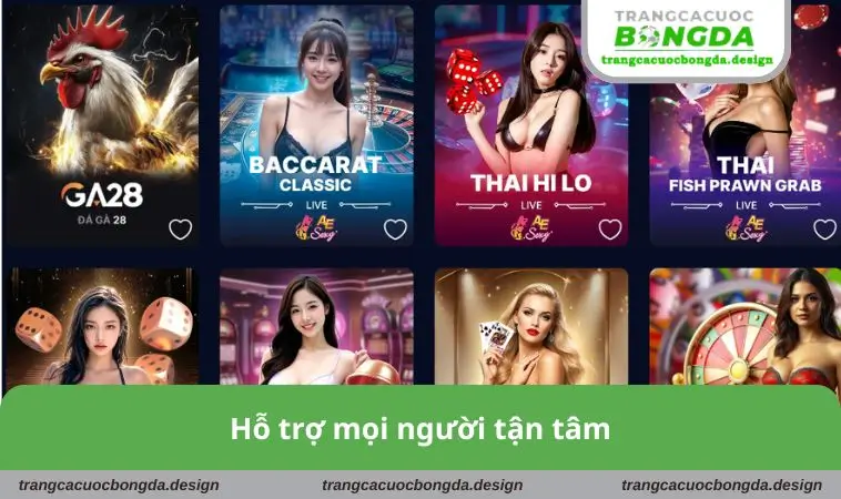 ho tro moi nguoi tan tam Hỗ trợ mọi người tận tâm