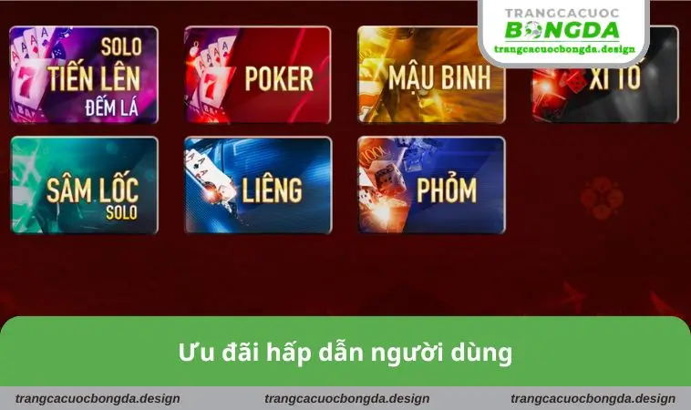 Ưu đãi hấp dẫn người dùng